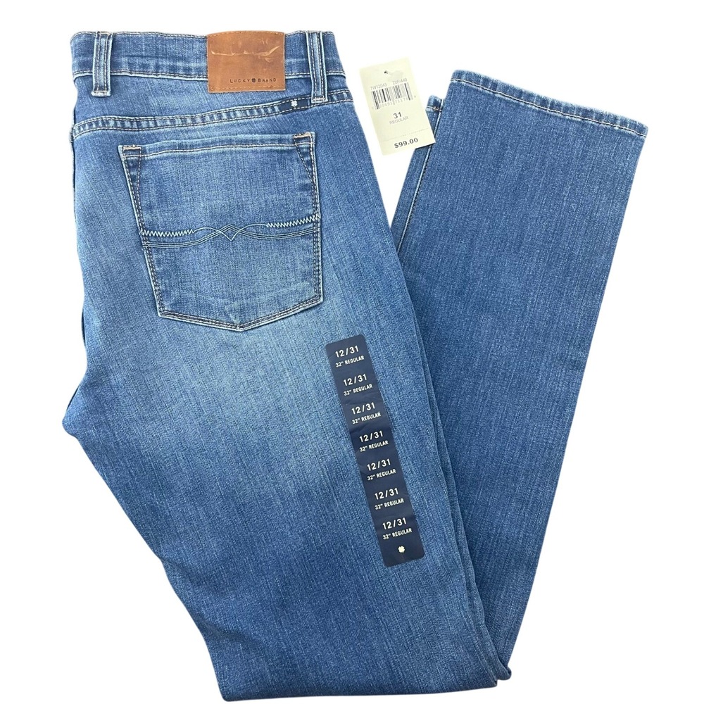 Lucky Brand Charlie Skinny Jeans Womens 12/31 Echo Stretch Mid Rise NWT $99